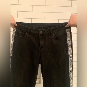 Vero Moda Black Straight Jeans Size EU 31/32